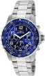 Invicta Men's 6621 II Collection Chronograph Stainless Steel Blue Dial Watch